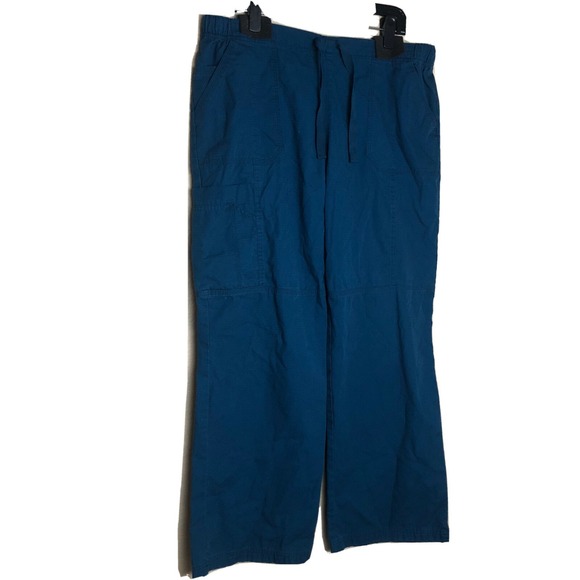 Carhartt Other - Carhartt Men's Teal Cargo‎ Scrub Pants Workwear Relaxed Fit XL Rip Stop Nurse RN
